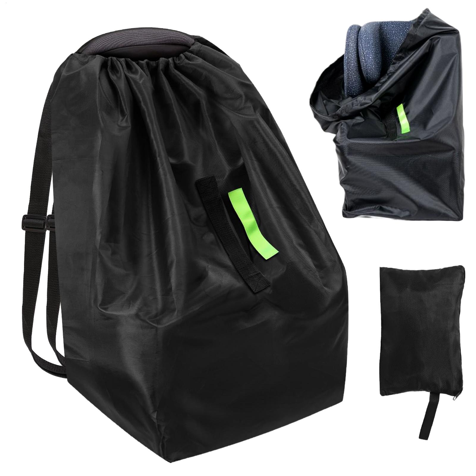 Infant Car Seat Cover - オックスフォード布大型カーシートバッグ飛行機旅行用ベビーカー防塵カバー幼児用キャリア収納バッグショルダーストラップ付き