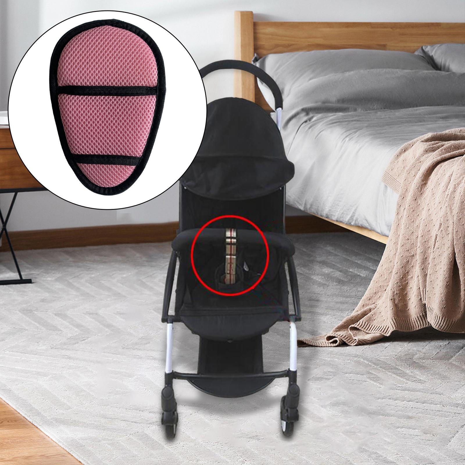 Infant Car Seat Cover - ソフトベビーシート股ベルトクッション保護パッド、幼児用ベビーカー、車、ハイチェアの安全対策用ユニバーサルチェアカバー
