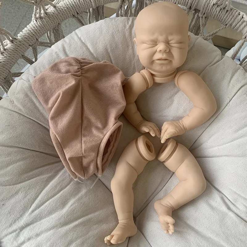 Baby Products Kit For Newborn - 17 インチリボーンドールキットヴィンセントリアルな新生児サイズ未完成人形パーツ