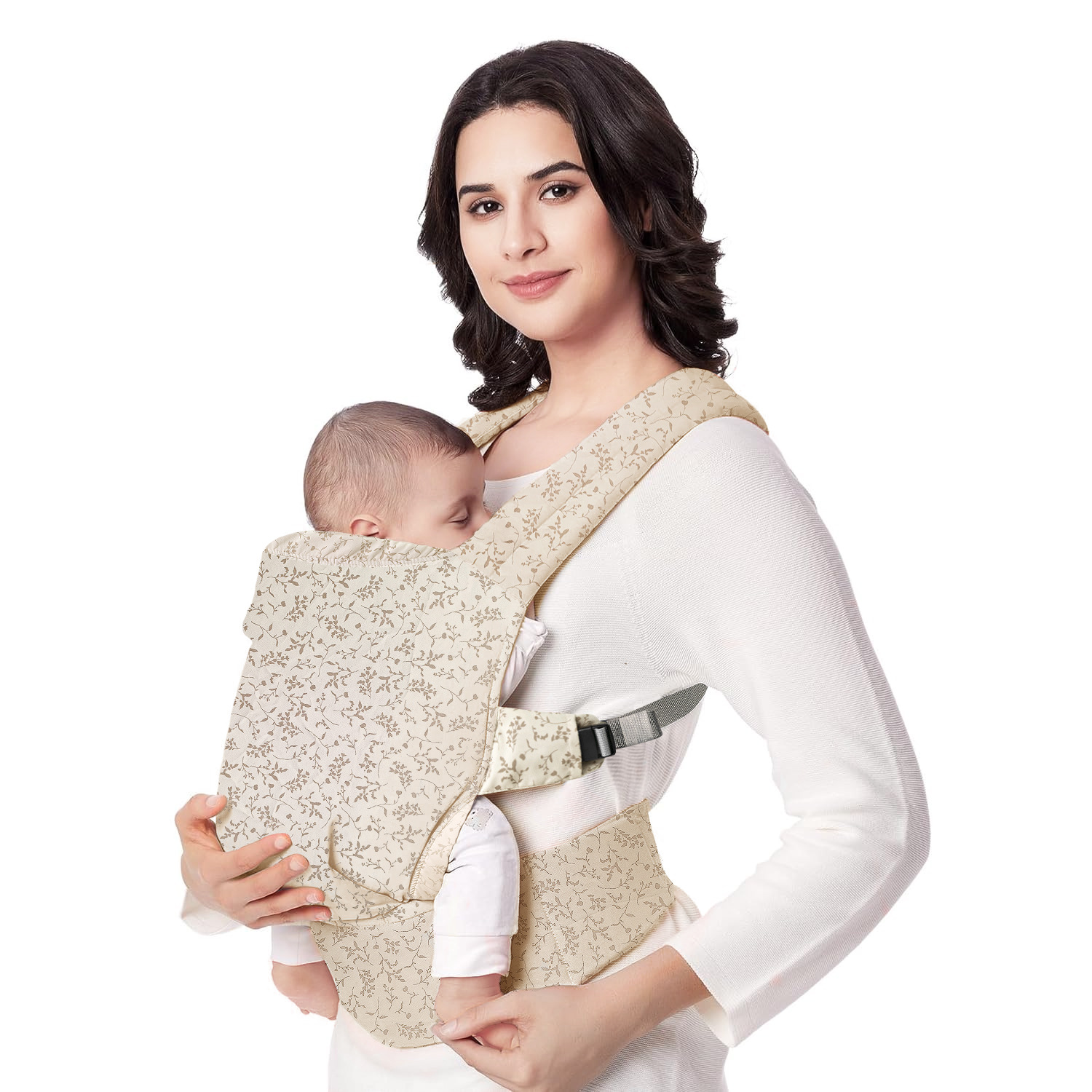 Ergonomic Baby Carrier - ポータブルベビーバッグベビーキャリアラップカンガルーバッグ新生児キャリアバックパックベベスリング幼児バックパック幼児ヒップシートキャリア