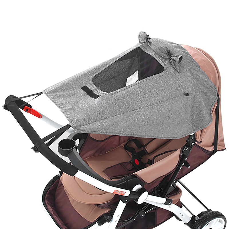 Infant Car Seat Cover - vvocci UV保護サンシェードキャリッジユニバーサルベビーカーアクセサリーキャノピーカバー乳母車幼児用カーシートサンバイザー